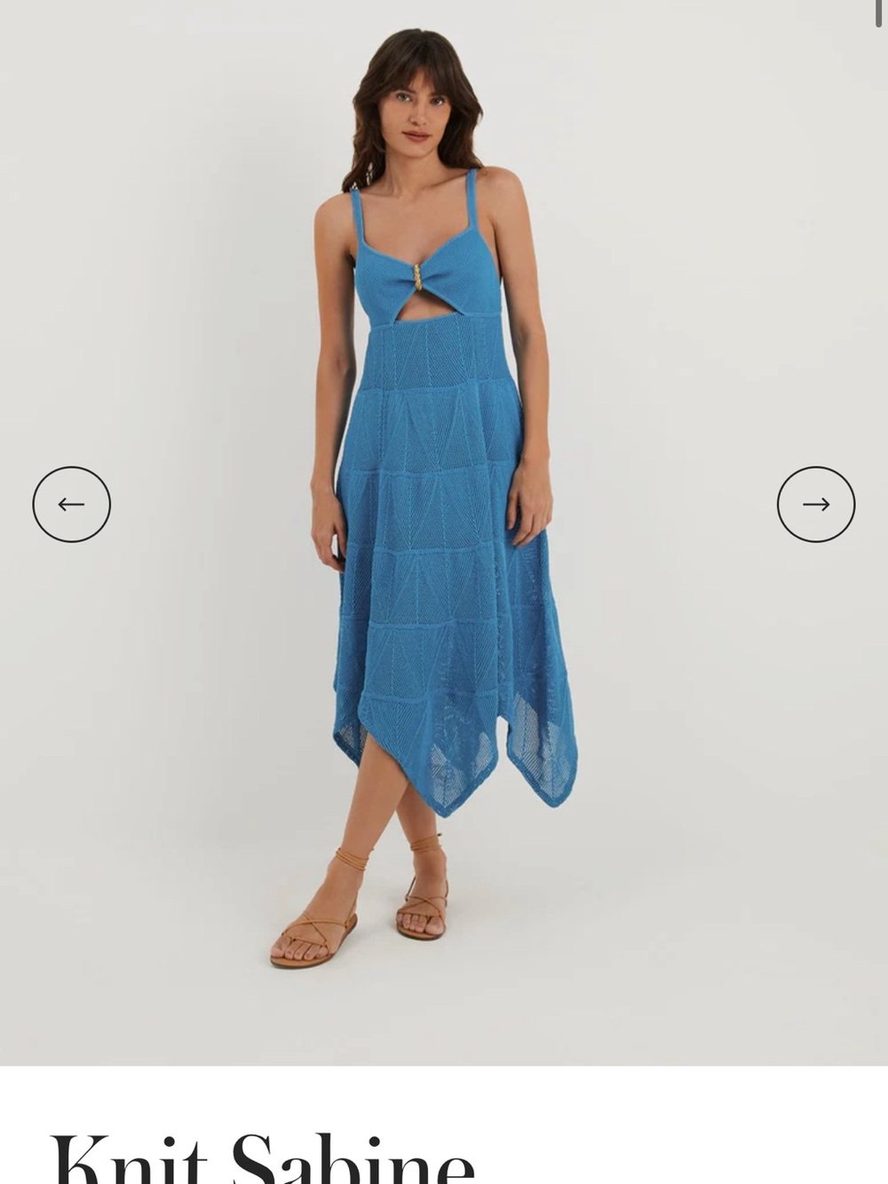 Knit Sabine Handkerchief Dress